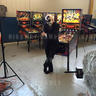 CEO Gary Stern Paints Face For Replay In KISS Inspired Photoshoot - KISS Pinball Machine Photoshoot with Gary Stern
