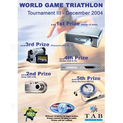 December Marks Third and Final Phase of World Game Triathlon
