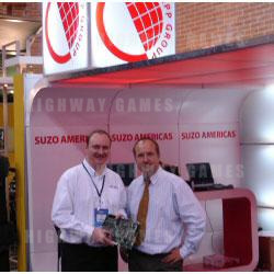 John Malin and Jens Peiler at
the Recent FADJA 2006 Show in Columbia