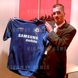 Signed Chelsea Shirt Auctioned for Charity