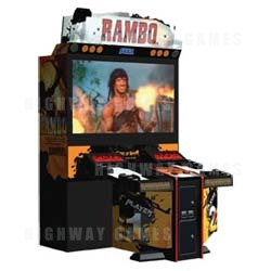 'Rambo' DX Cabinet (Sega)