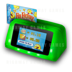 EMBED Colour-Glo Swipe Card Reader launched at IAAPA | Highway Games