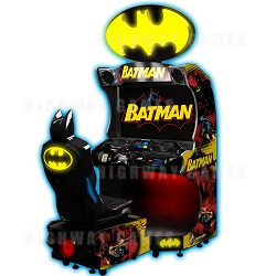 The Batman driving arcade cabinet