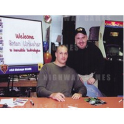 Brian Urlacher - NFL Defensive Rookie of the Year Named Golden Tee Fore! Spokesman