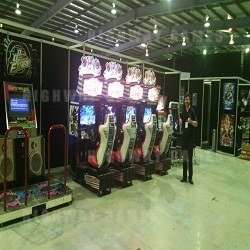 Highway Entertainment booth at Wink & Ink Show 2014