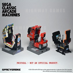 Sega Arcade Driving Machine Proposal for Lego Ideas