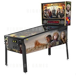 Stern Shipping Game of Thrones Pro Pinball Machine Soon