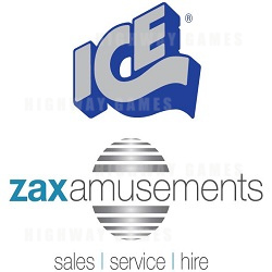 ICE and Zax Amusements Announce Distributor Partnership For Australia