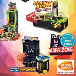 Video arcade, pinball and videmption at 2016 IAAPA