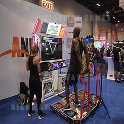 PRIME 2 in action at IAAPA. Picture: Andamiro