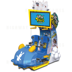 Virtual Rabbids - The Big Ride Arcade Machine