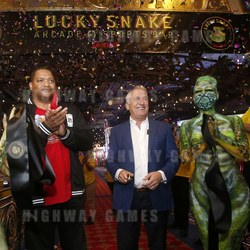 The Lucky Snake, the Largest Arcade Located on the Famous Boardwalk, Celebrates its VIP Opening