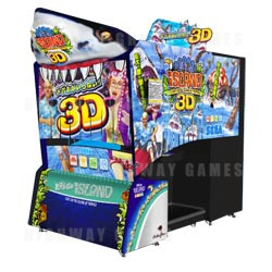 Let's Go Island 3D Arcade Machine