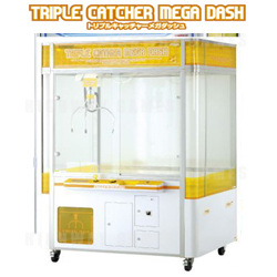 Triple Catcher Mega Dash Crane Machine