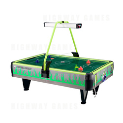 Green Frenzy Air Hockey Table