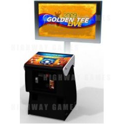 Golden Tee Live 2009 Arcade Machine By Incredible Technologies