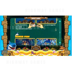 Fish Lagoon Ticket Redemption Arcade Machine