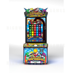Color Rangers 5 Heroes Arcade Machine