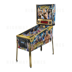 WWE Wrestlemania Limited Edition Pinball Machine