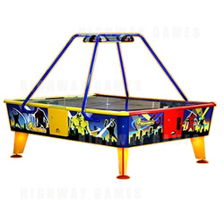 Monsters 4 Player Air Hockey Table