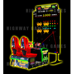 Space Invaders Frenzy Arcade Machine