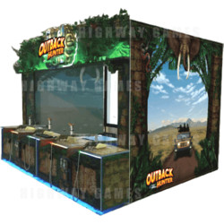 Outback Hunter Video Arcade Shooting Gallery Game 