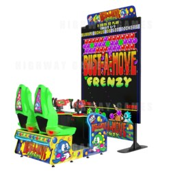 Bust-A-Move Frenzy Arcade Machine