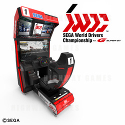 Sega World Drivers Championship Arcade Machine