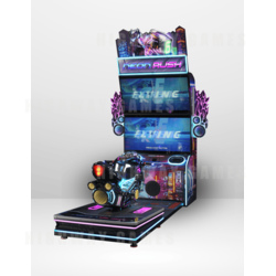 Neon Rush Arcade Driving Game
