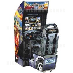 Cruis'n World Arcade Game Upright