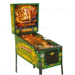 Máquina Pinball Fliperama Tartaruga Ninja ( Data East)