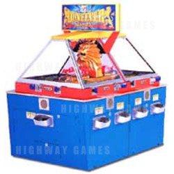 Lion Fever Coin Pusher Medal Machine