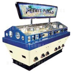 Penny Falls Coin Pusher Medal Machine