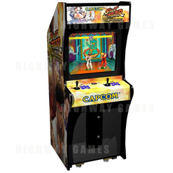 street fighter alpha 2 arcade machine