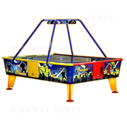 Monsters 4 Player Air Hockey Table